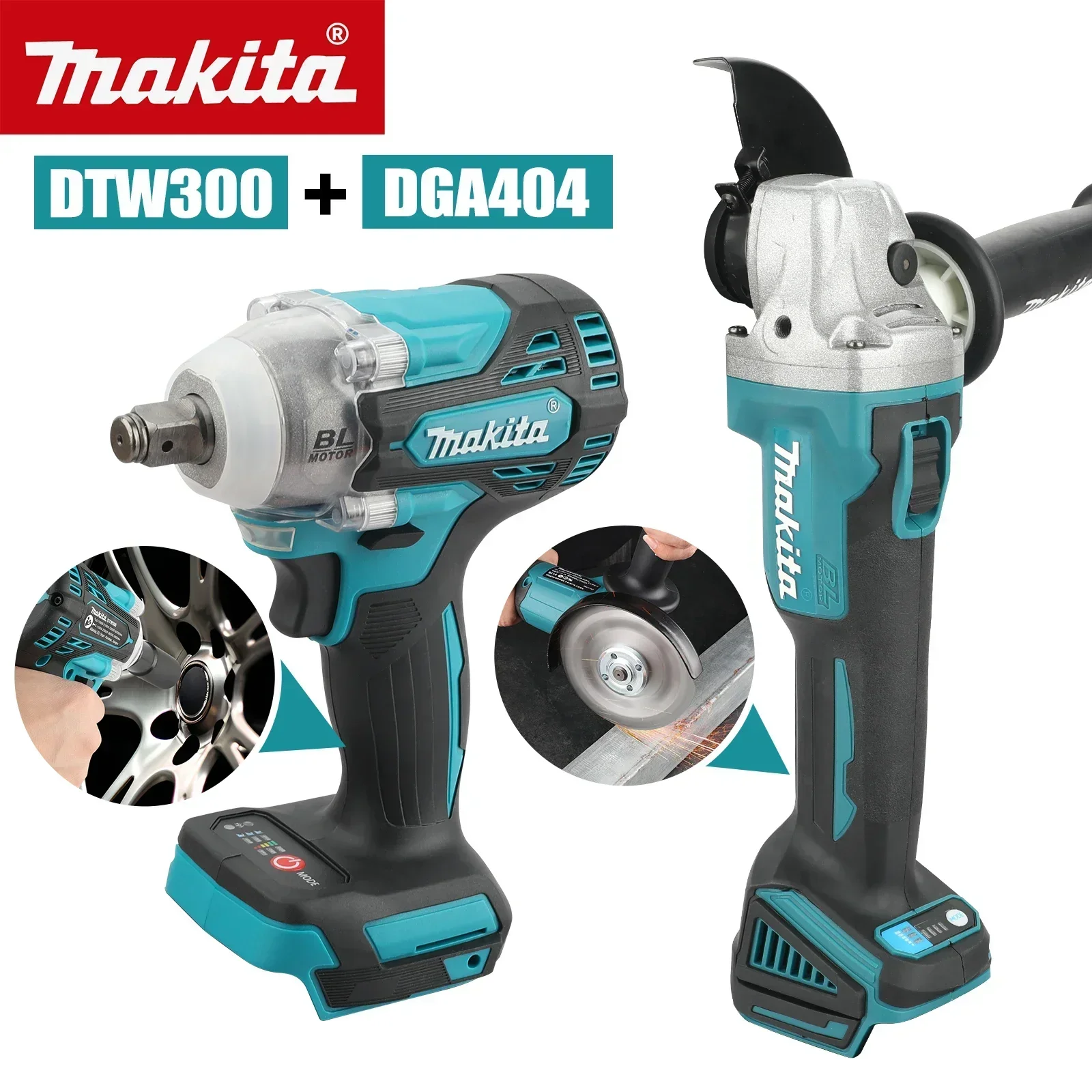 For Makita DTW300 Or DGA404 Co - Makita Drill Dtw300 recension och pris